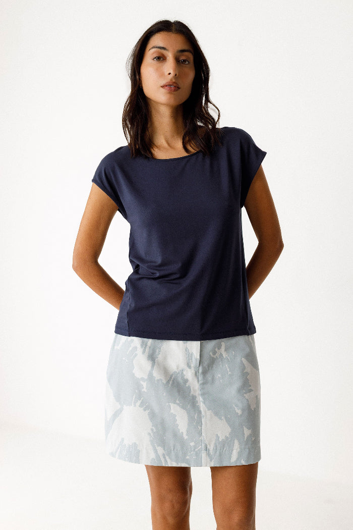 Shirt, ZUR-9, navy | SKFK - toietmoi-laboutique