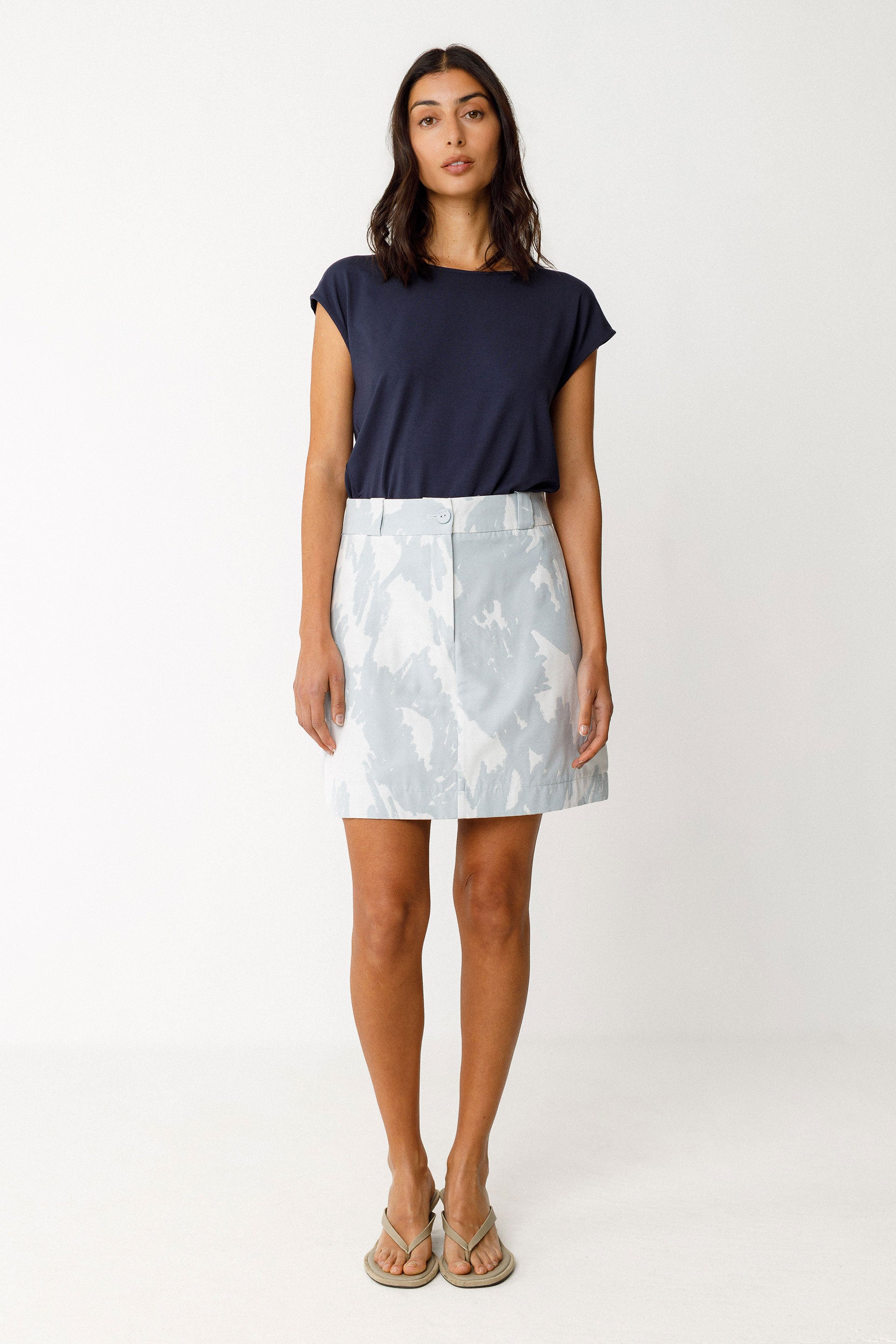Shirt, ZUR-9, navy | SKFK - toietmoi-laboutique