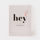 Postkarte - Hey happy birthday | Kartenmarie - toietmoi-laboutique