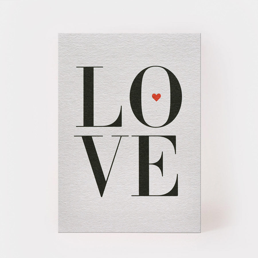 Postkarte - LOVE | Kartenmarie - toietmoi-laboutique
