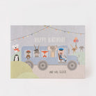 Postkarte - Happy Birthday und viel Glück | Kartenmarie - toietmoi-laboutique