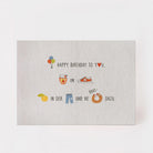 Postkarte - Happy Birthday to you, Marmelade im Schuh | Kartenmarie - toietmoi-laboutique