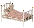 Maileg Vintage Metallbett, weiss | maileg - toietmoi-laboutique