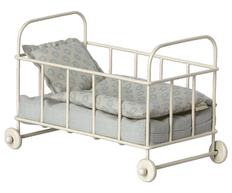 Maileg Kinderbett, Hellblau | maileg - toietmoi-laboutique