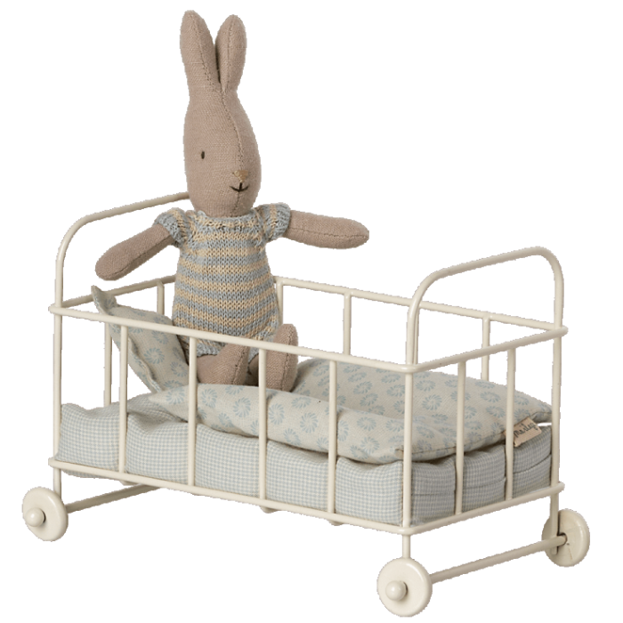 Maileg Kinderbett, Hellblau | maileg - toietmoi-laboutique
