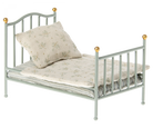 Maileg Vintage Metallbett, Minze | maileg - toietmoi-laboutique