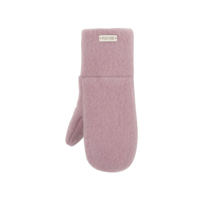 Fäustel Woll-Fleece, lila | pure pure - toietmoi-laboutique