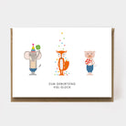 Postkarte mit Umschlag - Zum Geburtstag viel Glück (Elefant/Fuchs/Schweinchen) | Kartenmarie - toietmoi-laboutique