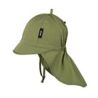 Sonnenhut mit Nackenschutz, grün | pure pure - toietmoi-laboutique