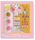 Schmuckset - Perlen und Blumen | djeco - toietmoi-laboutique