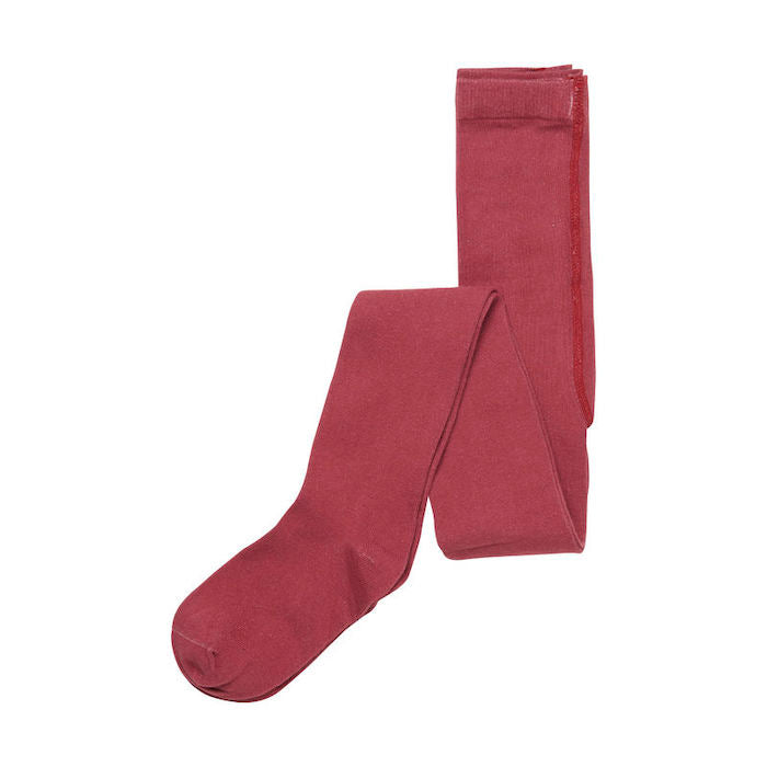 Strumpfhose, weinrot | Minymo - toietmoi-laboutique