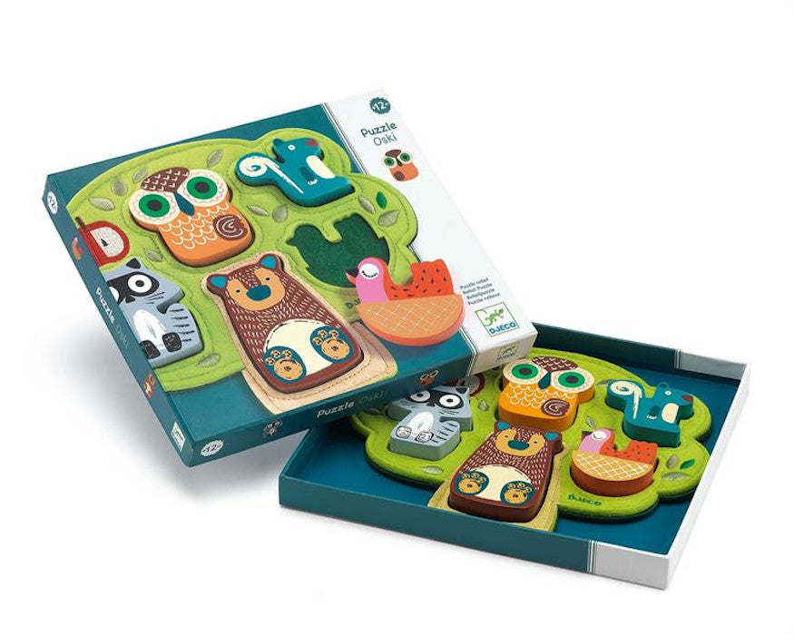 Puzzle, OSKI | djeco - toietmoi-laboutique