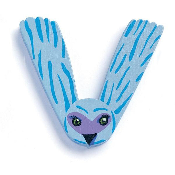 Tierbuchstabe - V | djeco - toietmoi-laboutique
