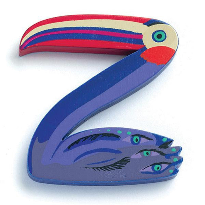 Tierbuchstabe - Z | djeco - toietmoi-laboutique
