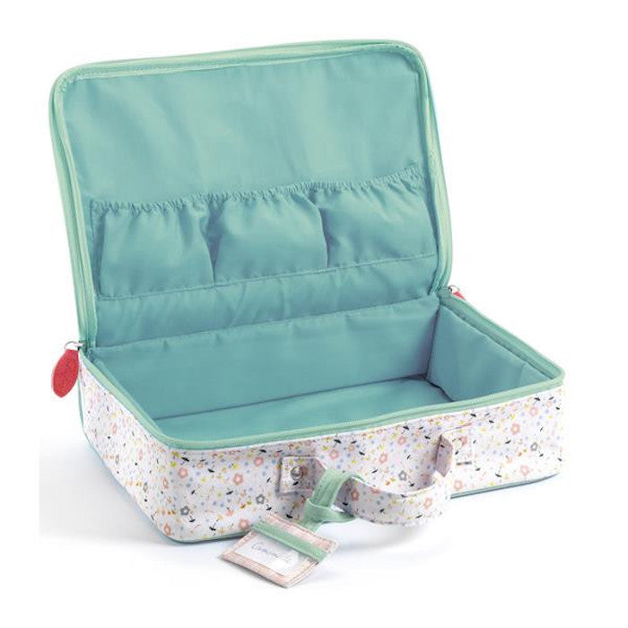 Puppenkoffer, rosa | djeco - toietmoi-laboutique