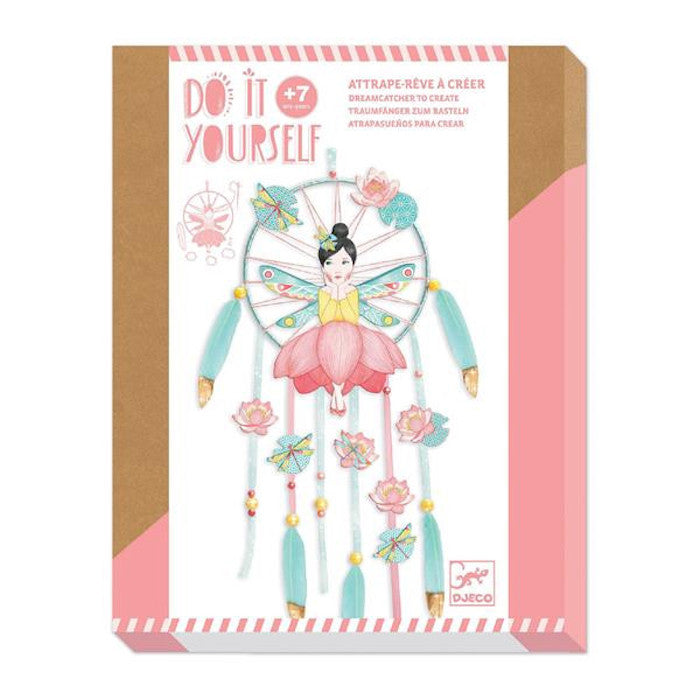 Bastelset DIY - Traumfänger Lotusfee | djeco - toietmoi-laboutique