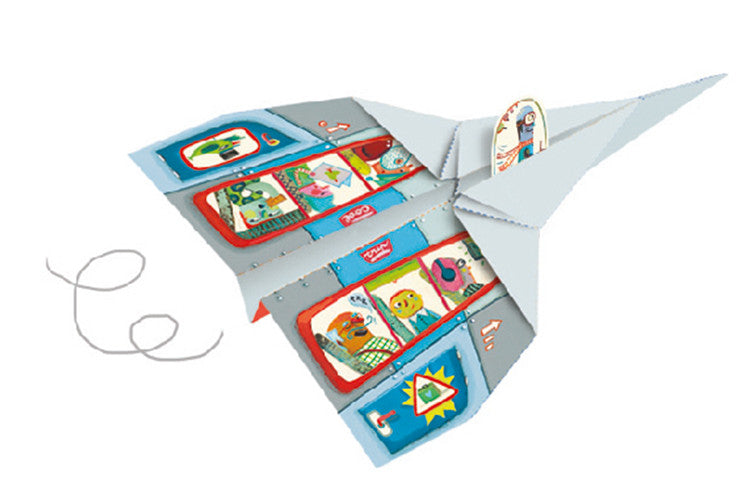 Origami, Flugzeuge | djeco - toietmoi-laboutique