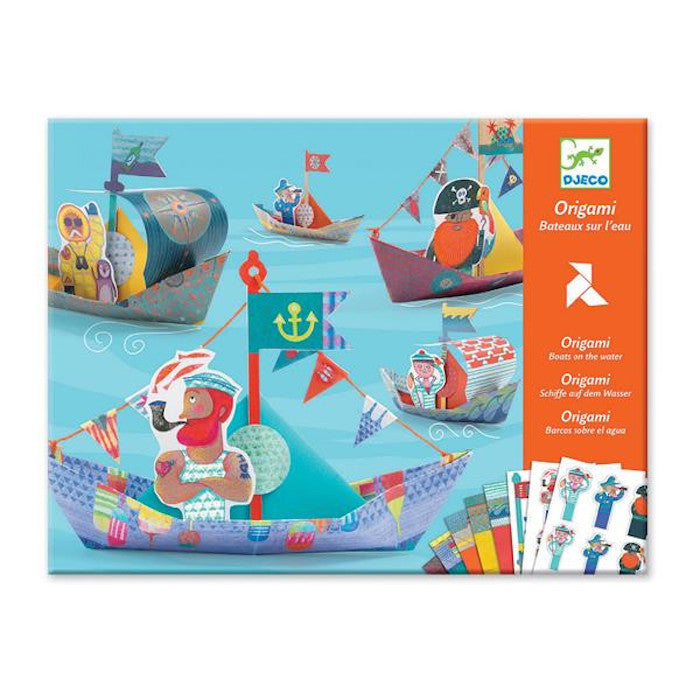 Origami, Piratenschiffe | djeco - toietmoi-laboutique