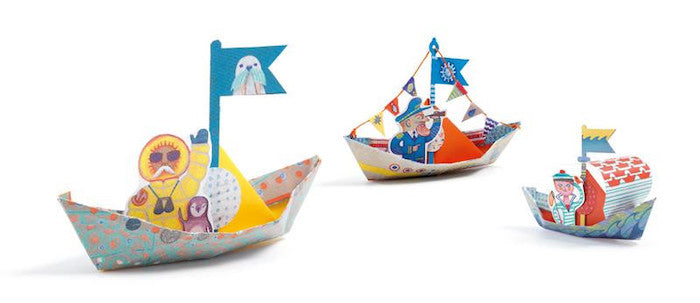 Origami, Piratenschiffe | djeco - toietmoi-laboutique