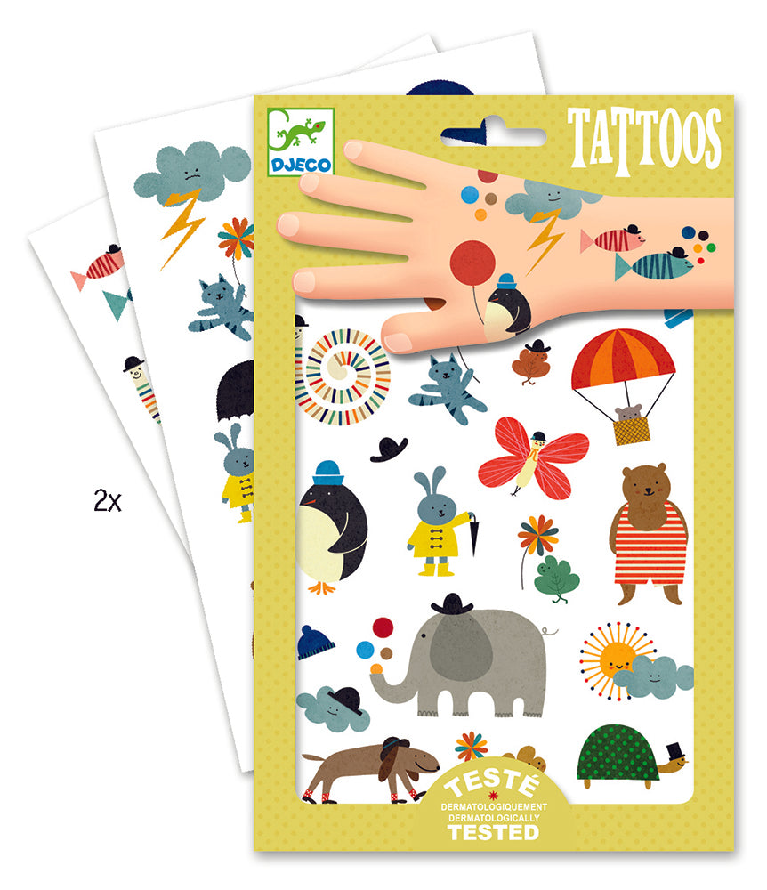 Tattoos, Little Things | djeco - toietmoi-laboutique