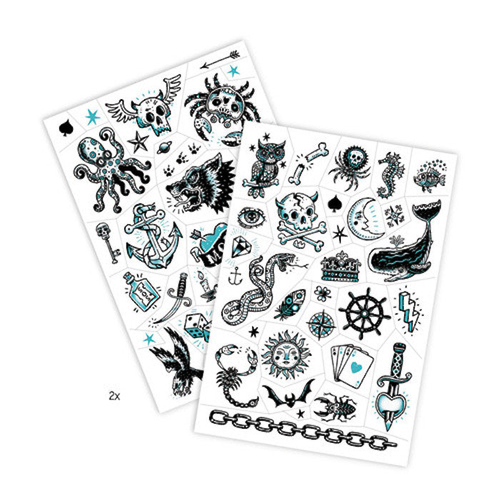 Tattoos, dark side | djeco - toietmoi-laboutique