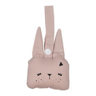 Rassel zum Anhängen, Hase, mauve | Fabelab - toietmoi-laboutique