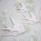 Schwalben Wanddeko, weiss | sass&belle - toietmoi-laboutique