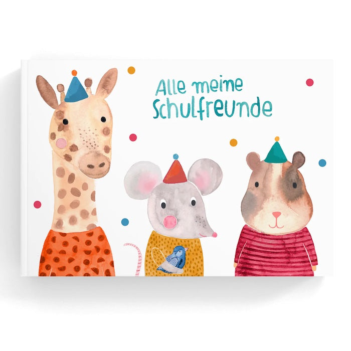 Freundebuch - Alle meine Schulfreunde | Frau Ottilie - toietmoi-laboutique