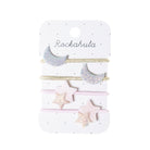 4 Haargummis, Mond/Sterne | Rockahula - toietmoi-laboutique