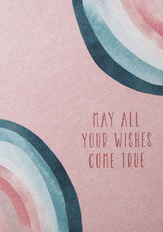 Postkarte - may all your wishes come true | Anna Cosma - toietmoi-laboutique
