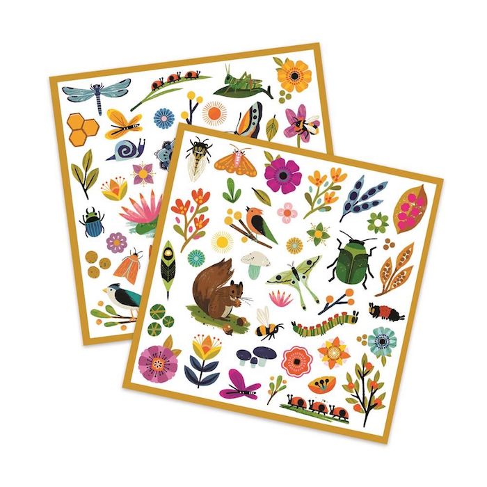 160 Sticker, Garten | djeco - toietmoi-laboutique