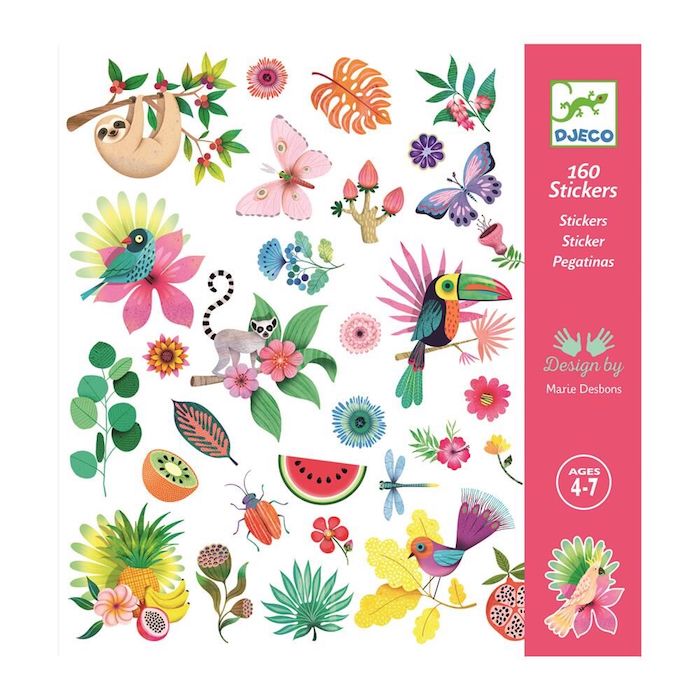 Sticker, Paradies | djeco - toietmoi-laboutique