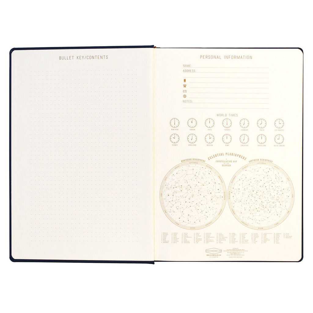 Kalender/Notizbuch, Live By The Sun | Designworks Ink - toietmoi-laboutique
