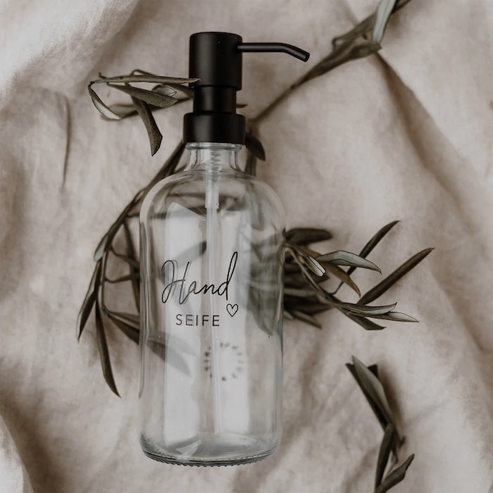 Seifenspender transparent 500ml, Handseife | Eulenschnitt - toietmoi-laboutique