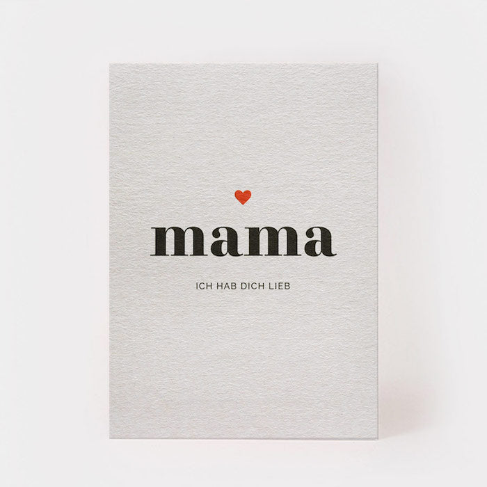 Postkarte - MAMA | Kartenmarie - toietmoi-laboutique