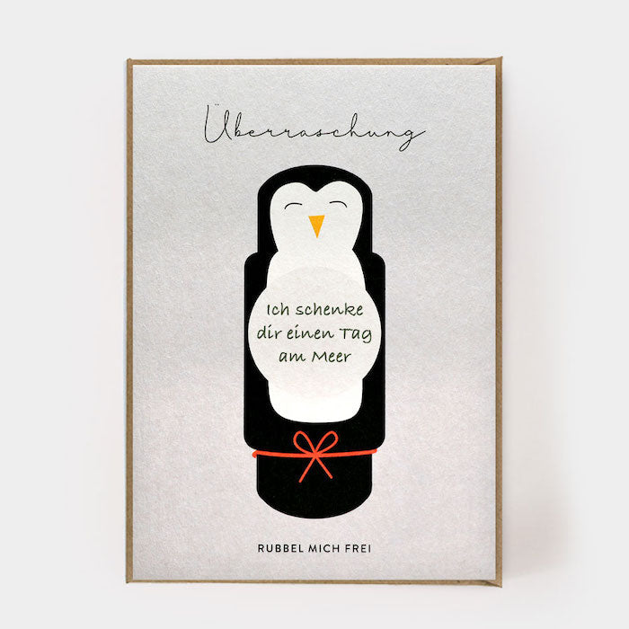 Rubbelkarte - Überraschung | Kartenmarie - toietmoi-laboutique