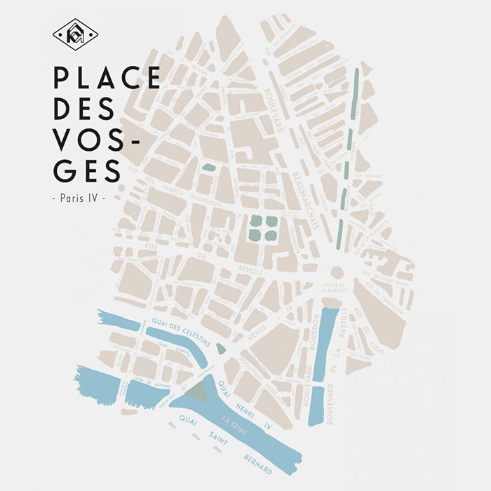 Duftkerze, Place des Vosges | Kerzon - toietmoi-laboutique