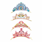Bastelset Mosaik, 4 Diademe Prinzessin | djeco - toietmoi-laboutique