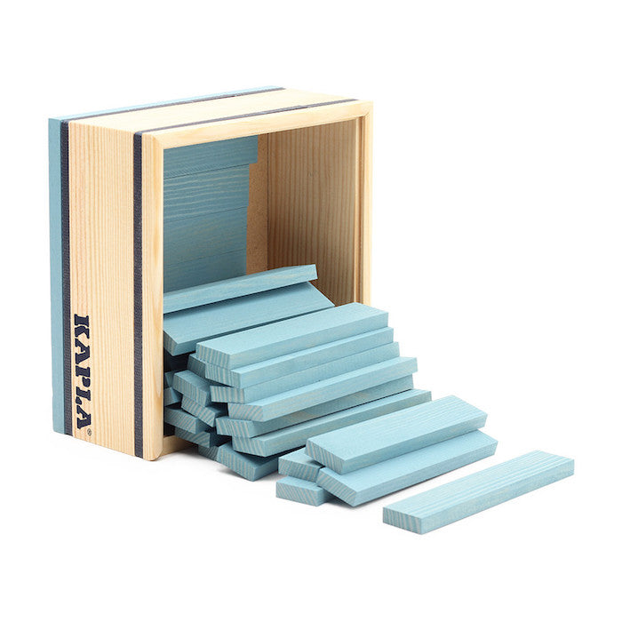 Kapla, 40er Quadrat, hellblau | Kapla - toietmoi-laboutique