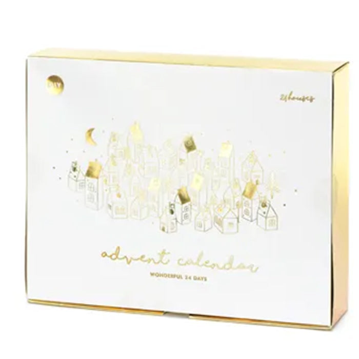 Adventskalender zum befüllen, Häuser | PartyDeco - toietmoi-laboutique