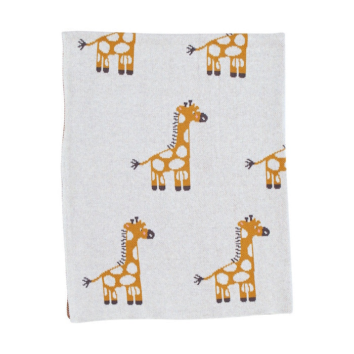 Strickdecke, Dotty Giraffe | Scout - toietmoi-laboutique