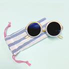 Sonnenbrille, rund mit Regenbogen | Rockahula - toietmoi-laboutique