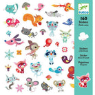 160 Stickers, Kleine Freunde | djeco - toietmoi-laboutique