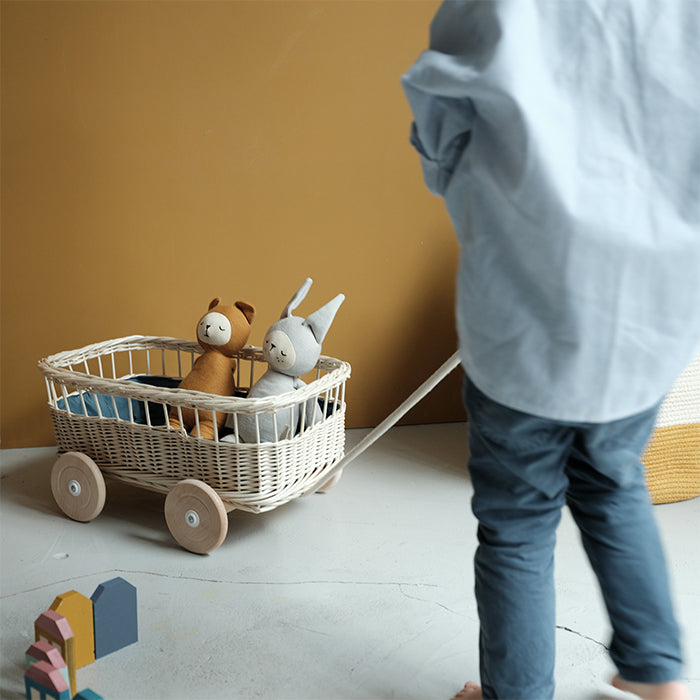 Puppenwagen, blau | Fabelab - toietmoi-laboutique